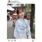 雪平莉左、一緒にお祭りに行きたくなる浴衣姿にファンどぎまぎ