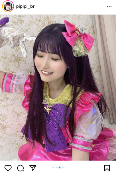 #ババババンビ・小鳥遊るい、「推しの子」星野アイのコスプレでピース連投！「完璧で究極のアイドルだ！」