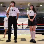 小浜桃奈、『令和のデヴィ夫人』がリングの上でエキビションマッチ！