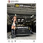 レースクイーン・広瀬晏夕、スラリと伸びる絶景美脚にファンのハートもズキュン!