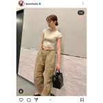 堀田茜、ヘソ出しナチュラル系ファッションで登場!隠し切れないオーラでファンを圧倒