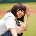 【写真特集】天羽生茜(すーぱーぷーばぁー!!)、　　　　　に視線が釘付け！＜真夏の制服撮影イベント『学園天国』in 駒沢球場＞