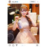 黒崎みさ、バーイベントにドレス姿で登場！あまりにも美しすぎる姿にファン歓喜の声！