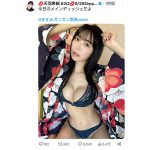 #2i2・天羽希純、「食べられる覚悟」グラマラスボディーを惜しみなく披露！