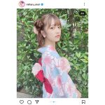 森みはる、色んなタイプの浴衣姿で登場!贅沢ショットをあますなく披露!「全部可愛すぎーー!!」との声