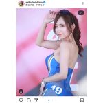 霧島聖子、大胆に谷間をあらわに!揺れるポニーテール姿がまぶしすぎるコスチュームショット大公開!