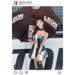 広瀬晏夕、白×黒のコスチューム姿からのぞく美脚にファン歓喜の声!「メチャ可愛いすぎ」