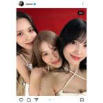 TWICE・MOMO、煌めく「MISAMO」ショット集投稿!仲良しユニットに世界中から歓喜の声