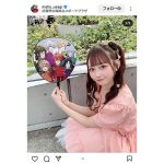 胸元がチラリ…？大盛真歩、可愛すぎるヲタ姿を披露！「可愛すぎやろ」との声