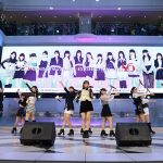 モーニング娘。'23・譜久村聖「この14人の最初で最後のアルバム」とアピール！17期メンバー・井上春華＆弓桁朱琴、池袋サンシャインシティ噴水広場でフレッシュな初パフォーマンス。