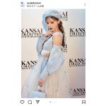 明日花キララ、肌見せセットアップで二の腕ちらり「美の女神様」「圧倒的ナンバーワン」とファン歓喜