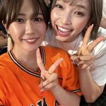 藤澤響花、巨人戦に登場！短パンからのびる美脚に注目！！