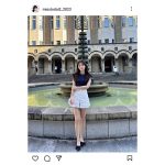 ミス東大2023 No.2・田中裕理さん、ミニ丈パンツ×パンプスで美しい『生脚』を披露「スタイル抜群ですね」「いつみても可愛い〜」と歓喜の声