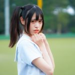 ツインテールの天使、きみか降臨!『Azatoi』爽やか制服姿でファンの心を魅了!＜真夏の制服撮影イベント『学園天国』in 駒沢球場＞