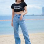 家平有希＆瑠璃奈、新井美穂がヘソ出し、美脚アピールのミニ丈コーデで大阪のビーチを魅了！ ＜MUSIC CIRCUS'23＞