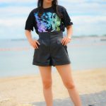 元AKB48 Team8・山本瑠香＆服部有菜、ダンサー・鶴貝果歩、夏ファッションで大阪のビーチで魅了！＜MUSIC CIRCUS'23＞