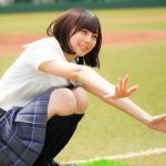【写真特集】天羽生茜(すーぱーぷーばぁー!!)、　　　　　に視線が釘付け！＜真夏の制服撮影イベント『学園天国』in 駒沢球場＞