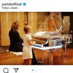 YOSHIKI、「防空壕で歌う少女」との共演！リハの様子を公開！
