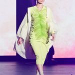 TEAM SHACHI・秋本帆華、レアな緑コーデで爽やかにイメチェン！＜IDOL RUNWAY COLLECTION supported by TGC＞