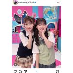 元AKB48・武藤十夢、千葉恵里との制服2ショットにファン歓喜！