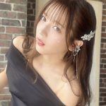 黒嵜菜々子（Peel the Apple）、オフショル衣装で魅せる美麗なデコルテにファンうっとり