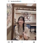 乃木坂46・向井葉月、居酒屋デビューでニッコリ！デート風ショットに反響ぞくぞく