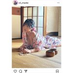 OS☆K・南みゆか、はだけた浴衣から美乳チラリ「やば、すご、たまらん」