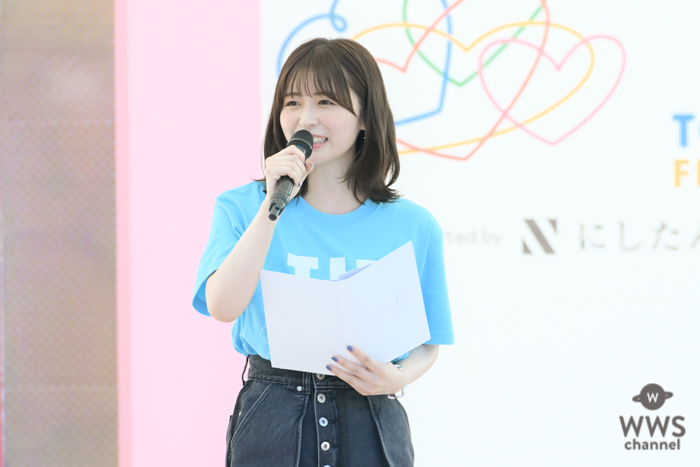 「TIF2023」開幕！チェアマン・長濱ねる「ガンガン盛り上がっていきたいと思います！」＜TOKYO IDOL FESTIVAL 2023 supported by にしたんクリニック＞