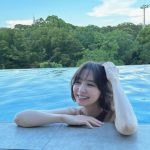 篠田麻里子、水着姿でヘルシー美ボディ全開！プライベートプールを満喫