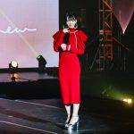 ≠ME・鈴木瞳美がランウェイデビュー！赤いタイトワンピースで美ボディ披露＜IDOL RUNWAY COLLECTION supported by TGC＞
