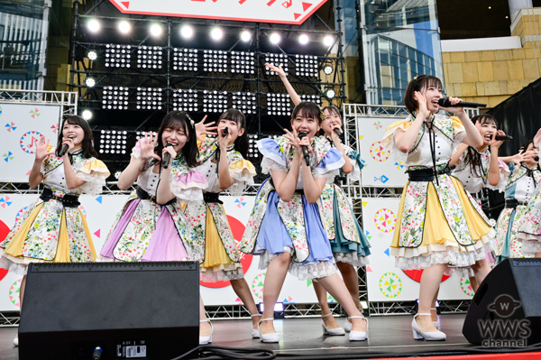 【ライブレポート】STU48が『サマステ』最終日に登場！六本木から平和のメッセージを届ける＜コカ･コーラ SUMMER STATION 音楽LIVE＞