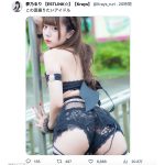 夢乃るり（ESTLINK☆）、スケスケな小悪魔水着で桃尻大胆見せつけ！