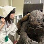 乃木坂46・山下美月、ガメラ再び。サウナウェア姿で再戦！