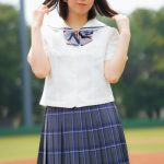 【写真特集】天羽生茜(すーぱーぷーばぁー!!)、　　　　　に視線が釘付け！＜真夏の制服撮影イベント『学園天国』in 駒沢球場＞