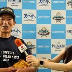 【動画】大野豊氏にレポーター・一ノ瀬のこがインタビュー！＜サントリー ドリームマッチ 2023＞