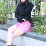 【写真特集】2022ベストオブミス千葉ファイナリスト・松山智香さん、美脚際立つピンクのレザーミニスカートで個性派ファッション披露!