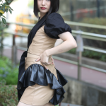 【写真特集】2022ベストオブミス千葉ファイナリスト・松山智香さん、美脚際立つピンクのレザーミニスカートで個性派ファッション披露!