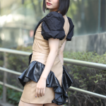 【写真特集】2022ベストオブミス千葉ファイナリスト・松山智香さん、美脚際立つピンクのレザーミニスカートで個性派ファッション披露！