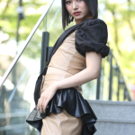 【写真特集】2022ベストオブミス千葉ファイナリスト・松山智香さん、美脚際立つピンクのレザーミニスカートで個性派ファッション披露！