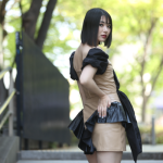 【写真特集】2022ベストオブミス千葉ファイナリスト・松山智香さん、美脚際立つピンクのレザーミニスカートで個性派ファッション披露!