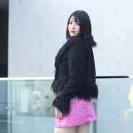 【写真特集】2022ベストオブミス千葉ファイナリスト・松山智香さん、美脚際立つピンクのレザーミニスカートで個性派ファッション披露!