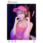 ヘラヘラ三銃士・さおりんギラギラ衣装からのぞく谷間SHOTにファンから絶賛の嵐！「可愛すぎて、ずっと開いた口が塞がらない」との声