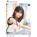 ミス青山No.2平川そよ花、透明感あふれる黒髪ミディアムSHOTを投稿！