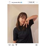 川栄李奈、ニジイロクワガタとのお茶目なSHOTでファンを魅了！