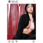 くりえみ、ふっくらツヤツヤなバスト見せつけセクシー大人ショットにファン歓喜！