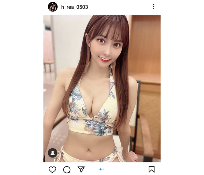 花咲れあ 、美人姉妹のW美谷間ショット公開にファンが歓喜！「のんれあ姉妹可愛いすぎっ」！！