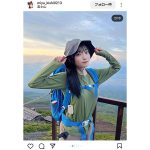 岸みゆ、「チータラ」咥えて富士山登頂を報告！「あと少しの勇気を岸みゆが届けられていたら嬉しいです！」
