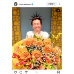 エンケン、「自由の女神」に変身！！お茶目SHOTにファン「遺影かとおもて泣いた」との声