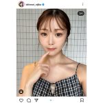 石森虹花、うるうるメイクがまるで子犬！可愛すぎる顔面SHOTにファン「ファビラスすぎやて、、にじかちゃんのまわりにバタフライ飛ばしたいですわ、、、」との声