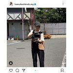 橋本環奈、ふいに撮られたオフショットが可愛すぎると話題！「何撮ってるの？」「俳優も撮影スタッフも似合うかんなちゃん」